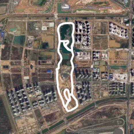 청라 호수공원 가로질러 뛰기