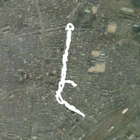 Galaxy 999 Space Battleship Yamato walking route map in Tsuruga