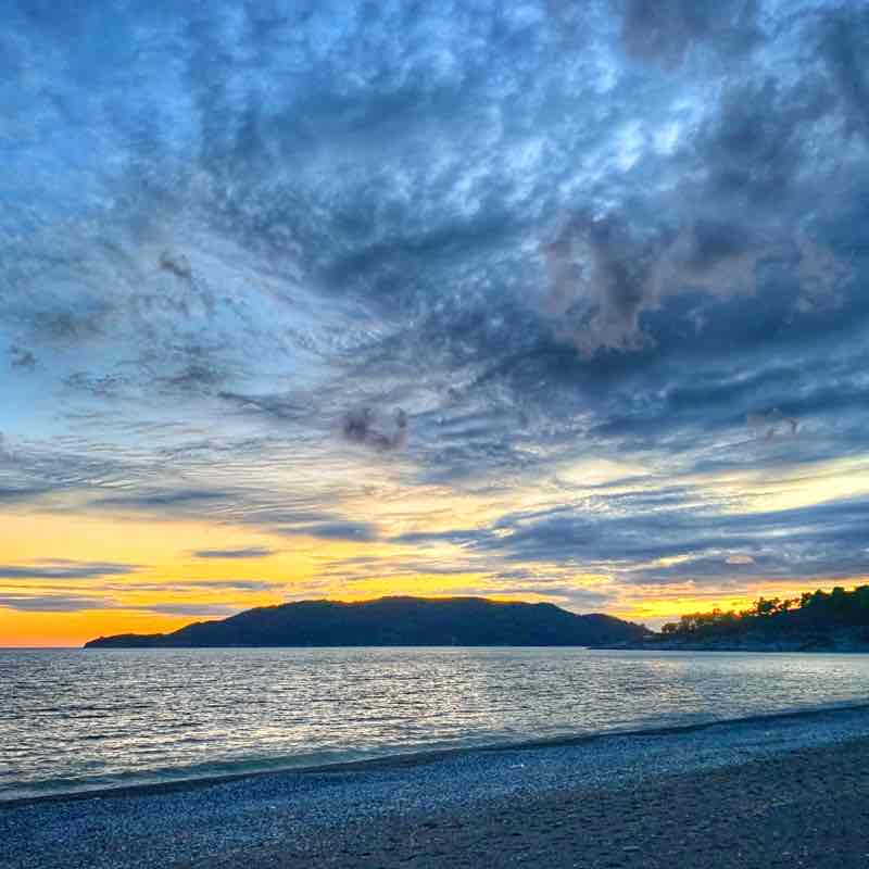Kamenevo - Budva walking route map in Čelobrdo