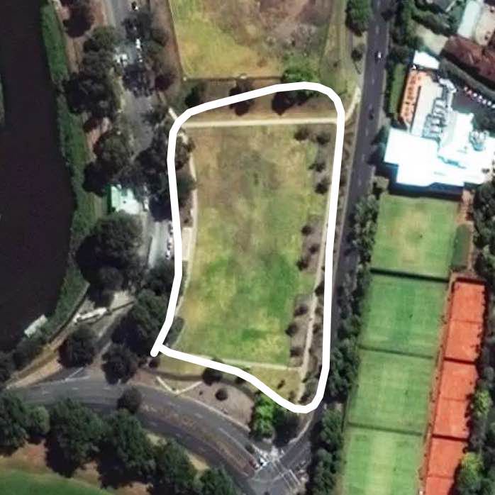 How to park north walking route map in Richmond