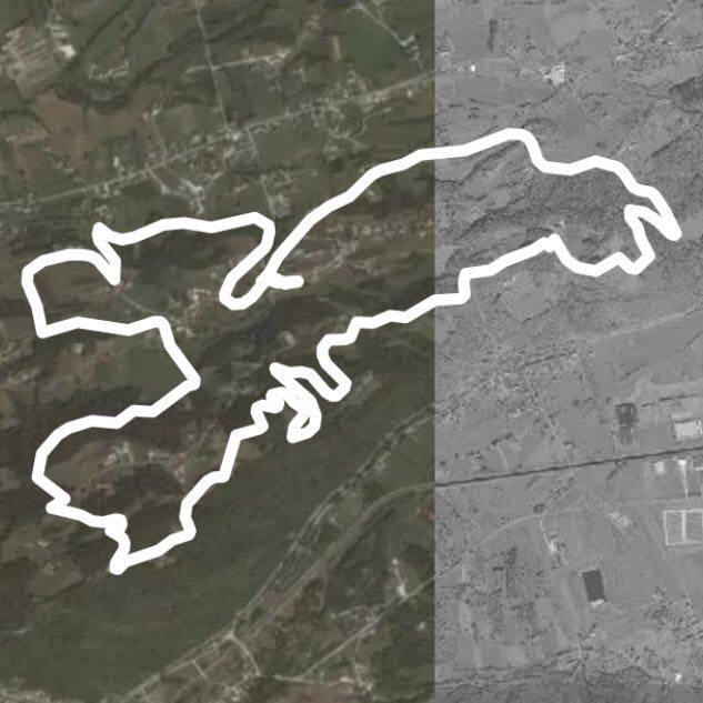 Tour of zermen walking route map in Villapaiera