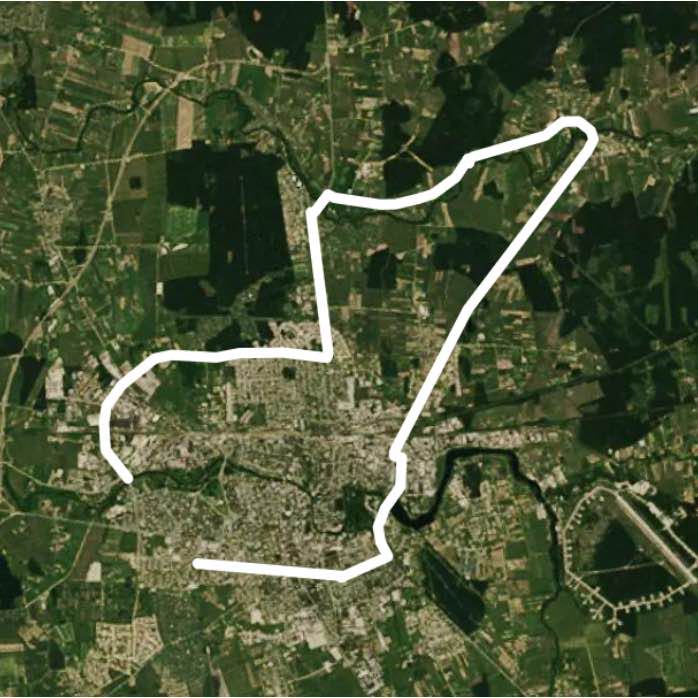 Panevezys-Piniava-Paliuniskis-Panevezys