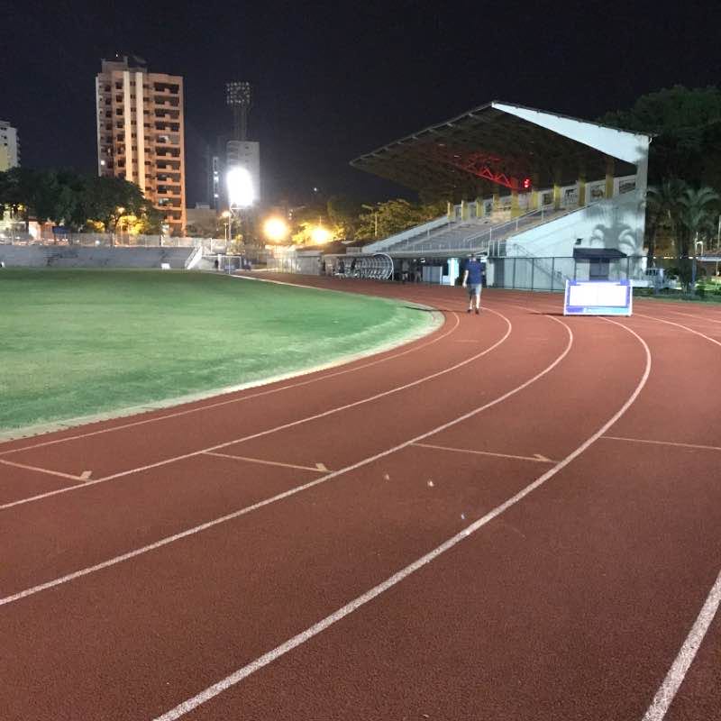 Family Club walking route map in São Carlos