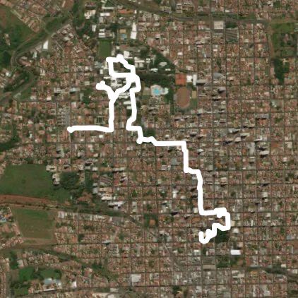 Cultural Museum, Historic sights and Education walking route map in São Carlos