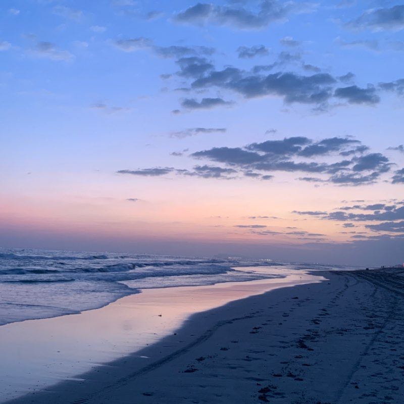 Beach walk walking route map in Salalah