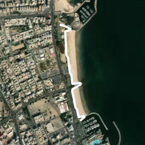 Fahaheel sea side track