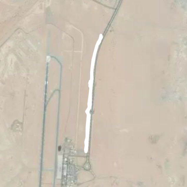 ممشى طريق المطار