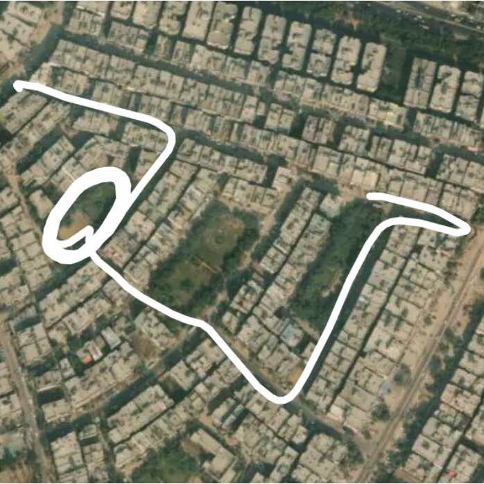 Rose park Shalimar garden walk