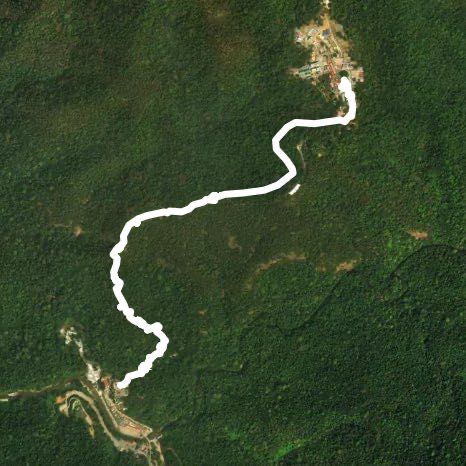 Shabharimala walking route map in Sabarimala
