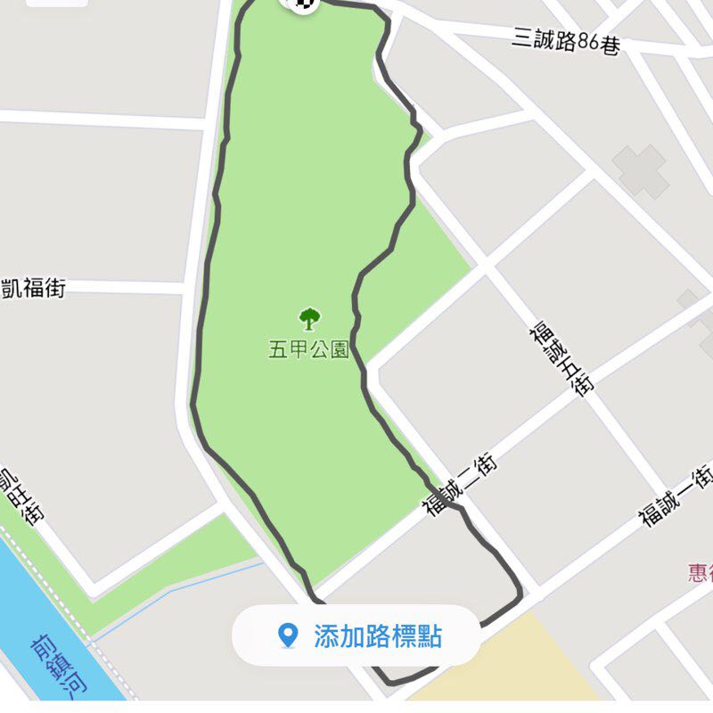 五甲公園步行