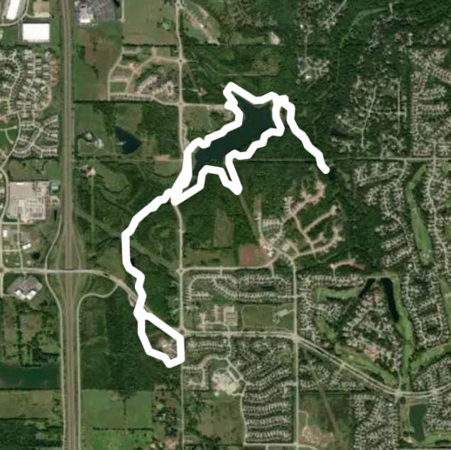 Black Hoof Park Lenexa Kansas 5 1/2 mile hike.