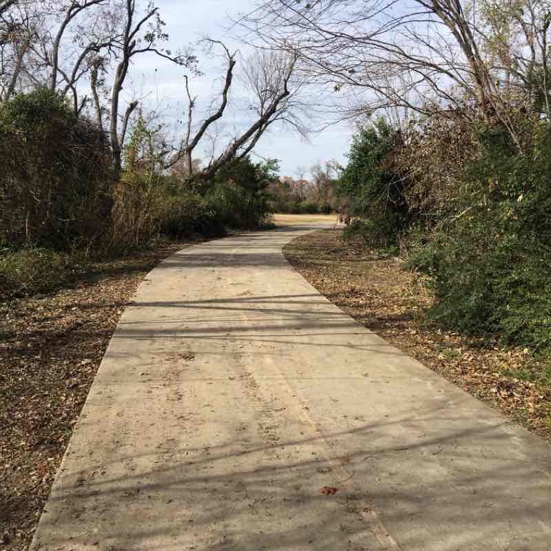 White Rock Creek Trail, north of Forest LN