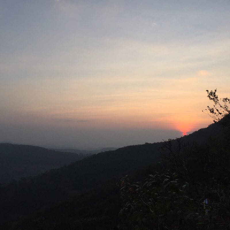 Sinhgad treak downwards