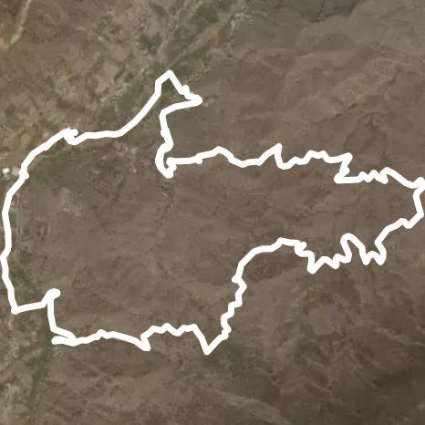 Llano / Moralito / Montoro / Las Poyatas / Hermigua / Llano walking route map in Hermigua