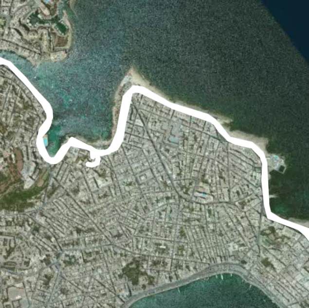 Sliema promenade 6km