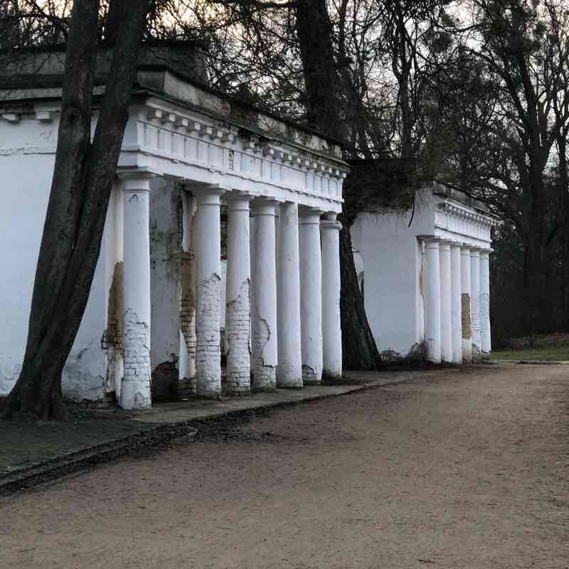 Two take care. walking route map in Bila Tserkva
