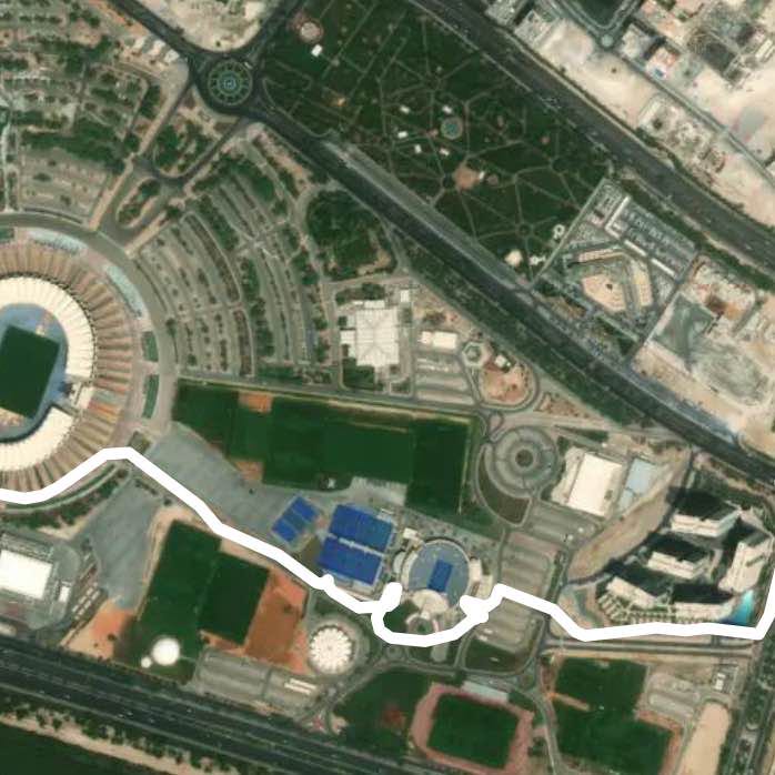 Through the sports city