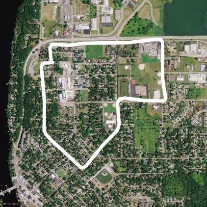 Round da block walking route map in Prescott