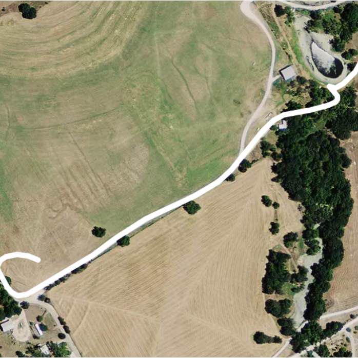 Reserve walk walking route map in Godley