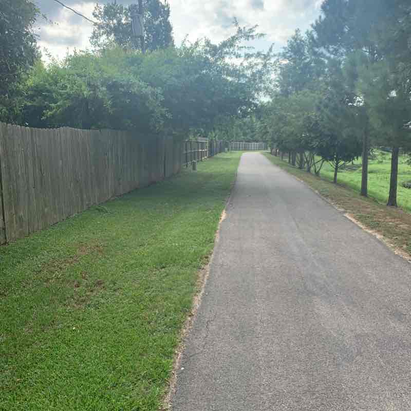 Charterwood trail [not crossing main road bridge]