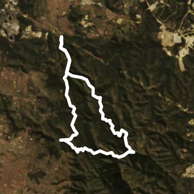 19km white rock walk with DK hill walking route map in Redbank Plains