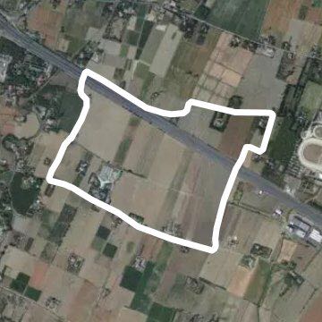 Cadian woods race. walking route map in Cittanova