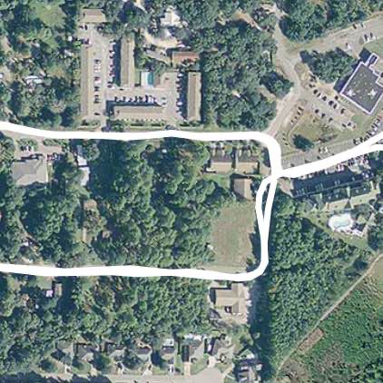 Lancaster walk walking route map in Niceville