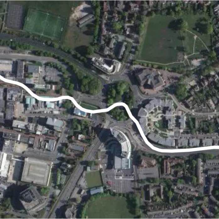 Tangs Bracknell to Travelodge