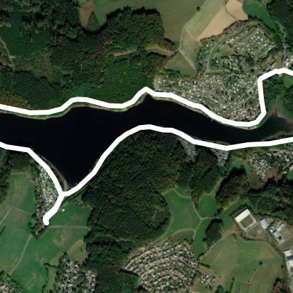 Rund um die Lingesetalsperre
