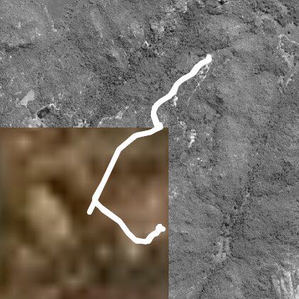 Moran house Nyanga walking route map in Juliasdale