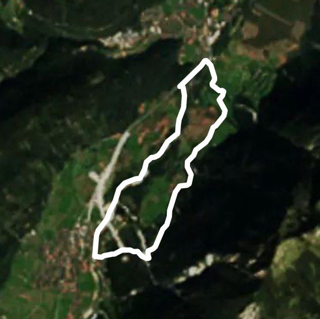 Farchant-Oberau circular route walking route map in Farchant