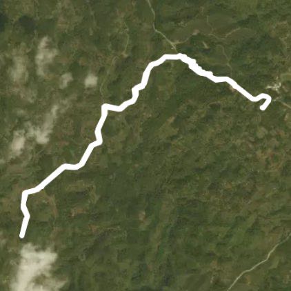 11.50k In-CUNOR walking route map in San Juan Chamelco