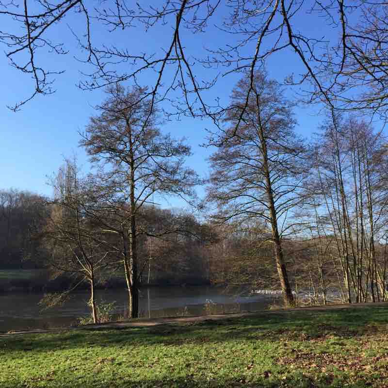 Nordic's walk walking route map in Saint-Prix