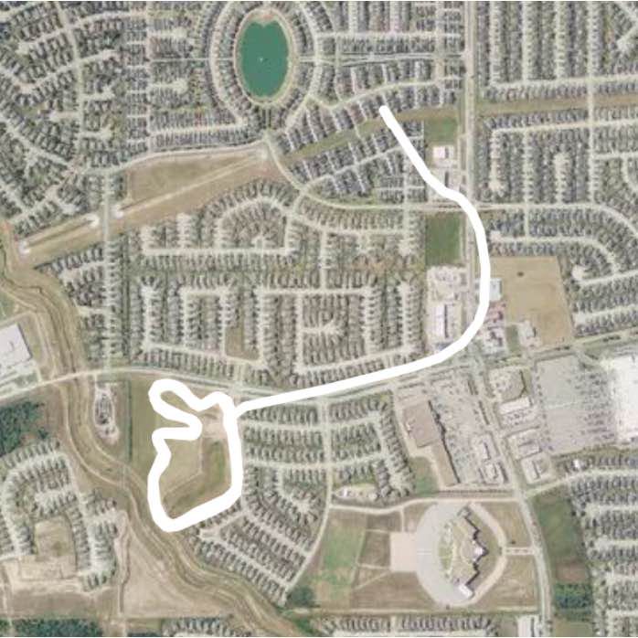 Track with Cedric Walk Katy, Texas, USA Pacer