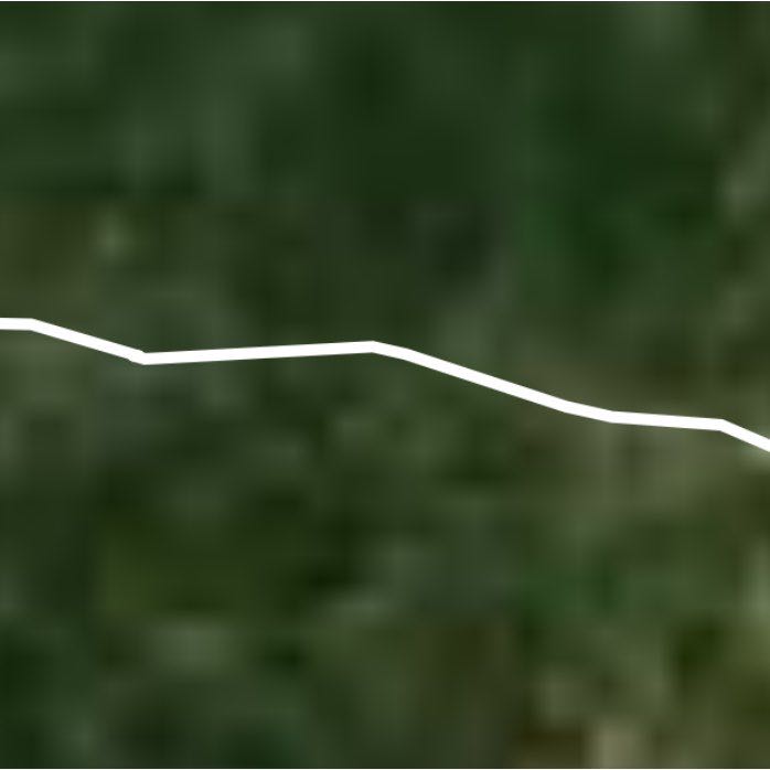 Trunk Montes de Maria -arroyo arena walking route map in El Carmen de Bolívar