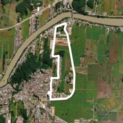 Angelina Motter-green Vale-Mastela walking route map in Gaspar