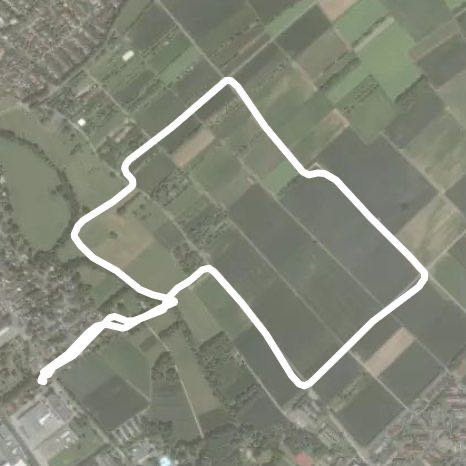 Eschborn tractor playground walking route map in Eschborn