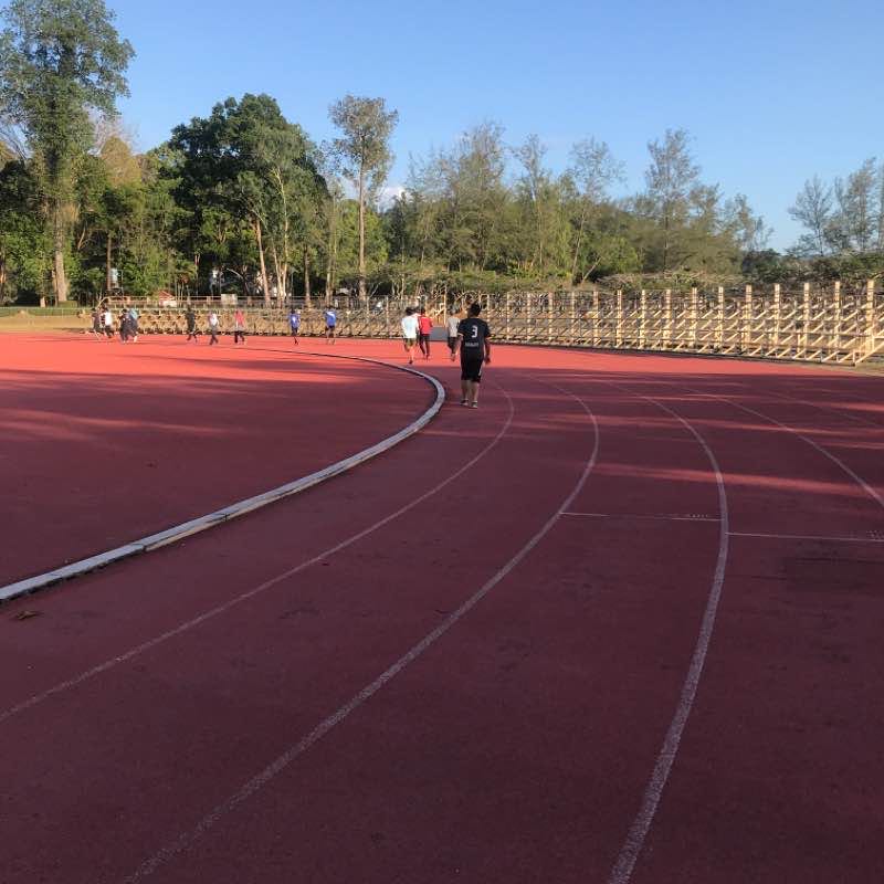 UUM sport center TRACK walking route map in Universiti Utara Malaysia