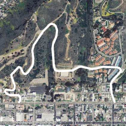 Above the Botanical Garden