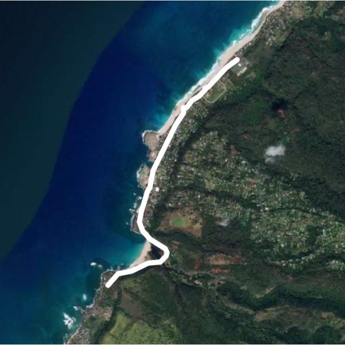 Ehukai to waimea bay