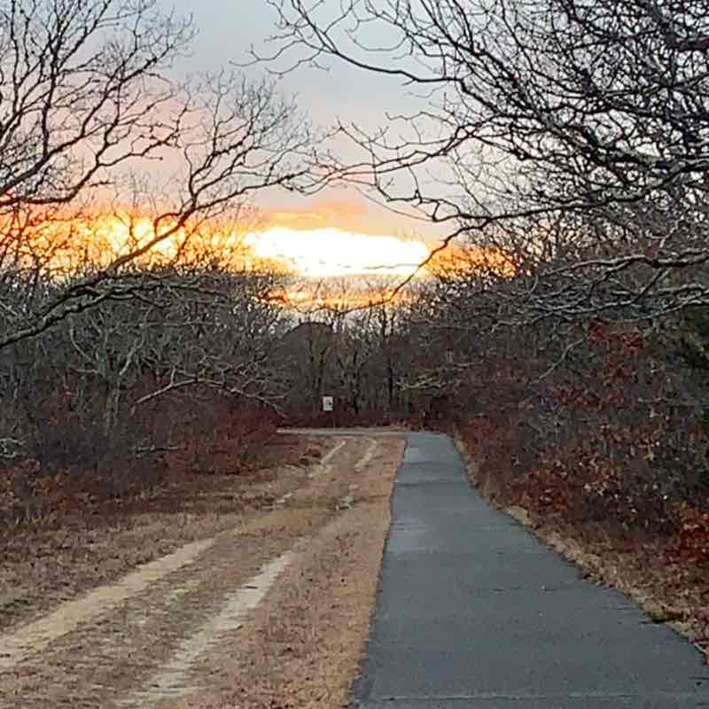 Airport bike path 😊