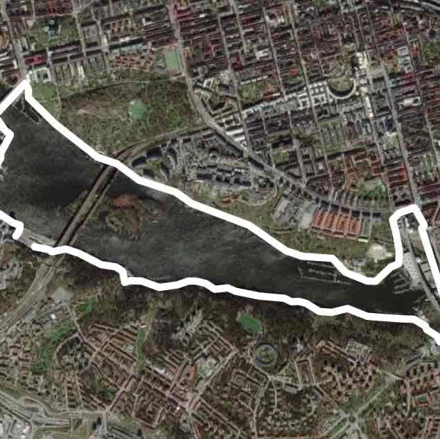 8 km Årstaviken