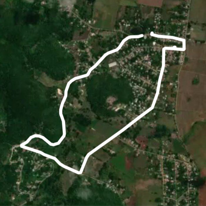 Dumfries trek Run Trail Jamaica Pacer