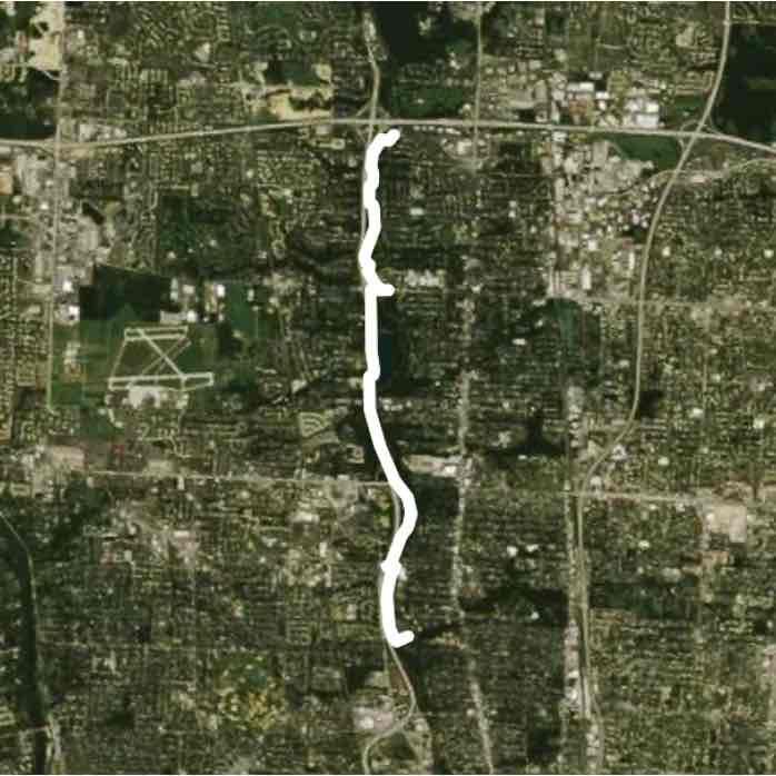 Olentangy Parklands to whetstone