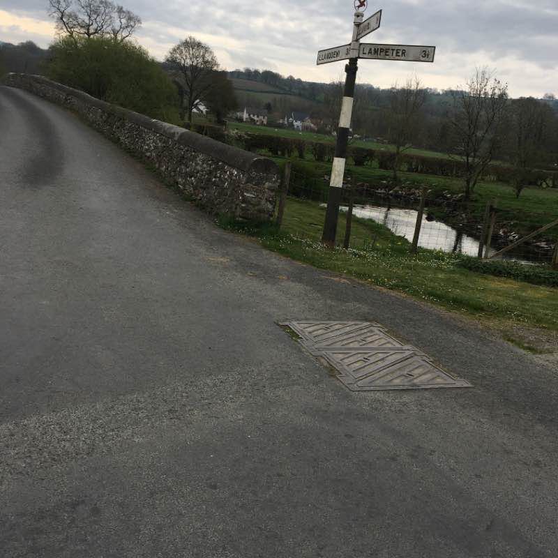 Lampeter Llanfair,Cellan,country hill walk wales