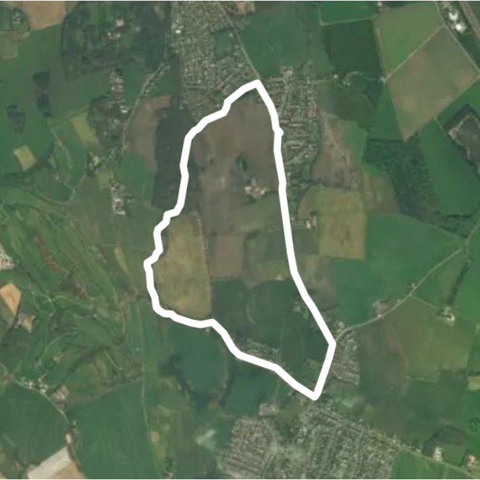 My house over Billinge Woods