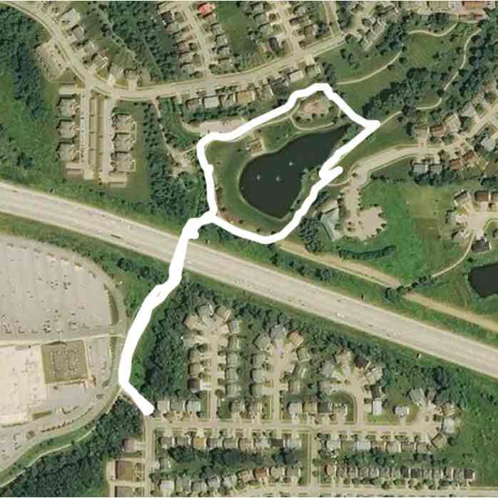 Coral Ridge Mall to North Ridge Park Loop
