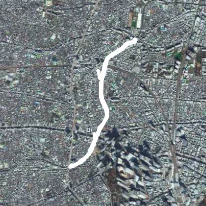 5／8歩き東中野