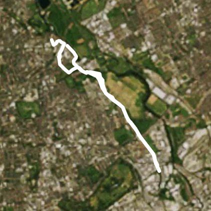 Hackney canal, London