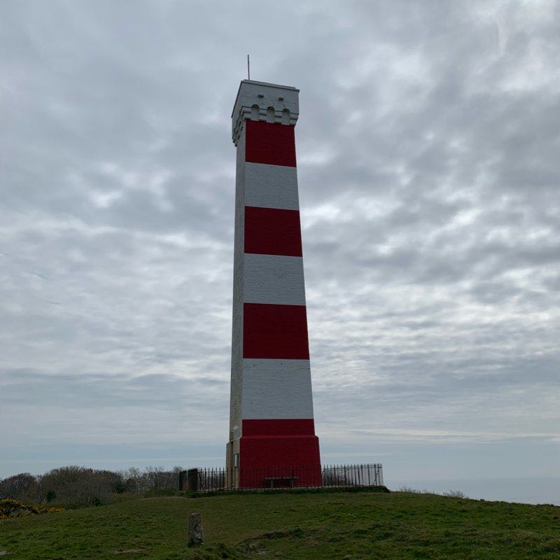 Coastal walk Fowey to Polkerris past The Gribbin